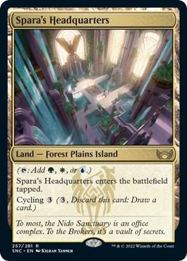 Sparas Headquarters 257 (Streets of New Capenna)  - Foil | Good Games Adelaide SA