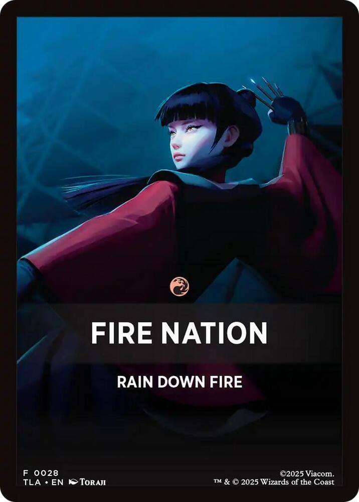 Fire Nation Theme Card 28 (Avatar: The Last Airbender)  | Good Games Adelaide SA