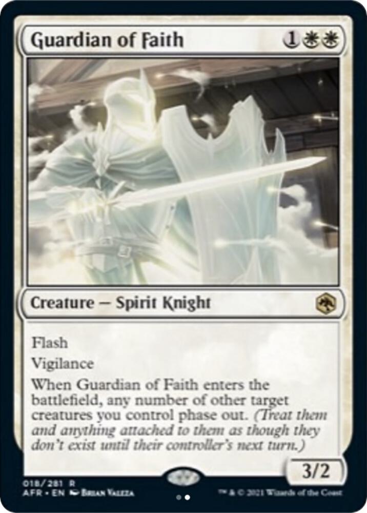 Guardian of Faith 18 (Adventures in the Forgotten Realms)  - Foil | Good Games Adelaide SA