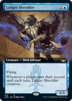 Ledger Shredder Extended Art 412 (Streets of New Capenna)  | Good Games Adelaide SA