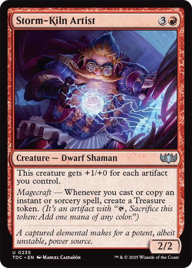 Storm-Kiln Artist 235 (Commander: Tarkir: Dragonstorm)  | Good Games Adelaide SA