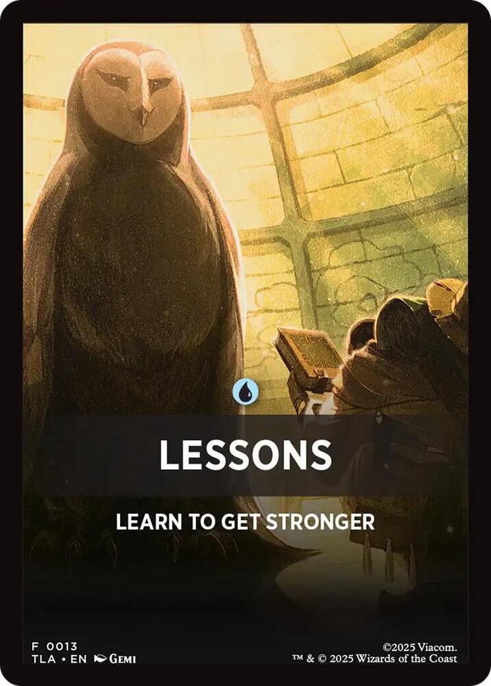 Lessons Theme Card 13 (Avatar: The Last Airbender)  | Good Games Adelaide SA