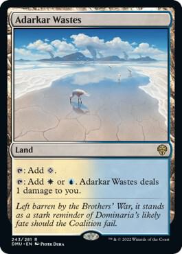 Adarkar Wastes 243 (Dominaria United)  - Foil | Good Games Adelaide SA