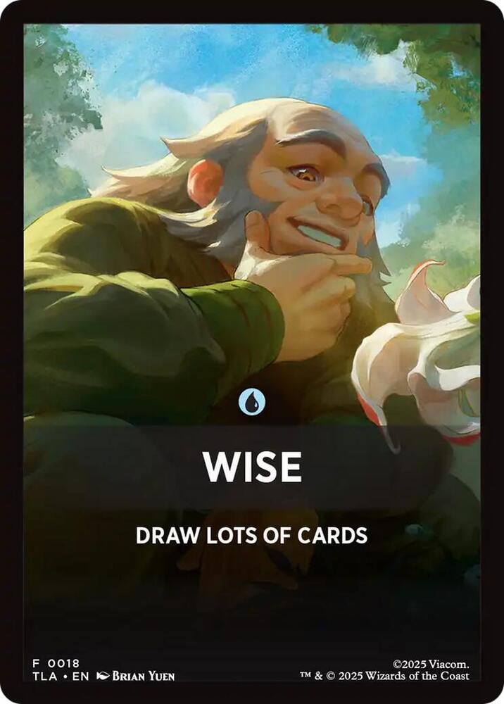 Wise Theme Card 18 (Avatar: The Last Airbender)  | Good Games Adelaide SA