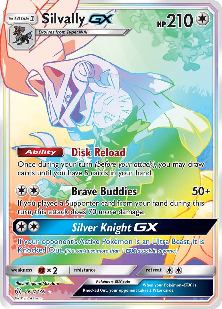 Silvally GX Secret 262/236 (SM - Cosmic Eclipse)  - Holofoil | Good Games Adelaide SA