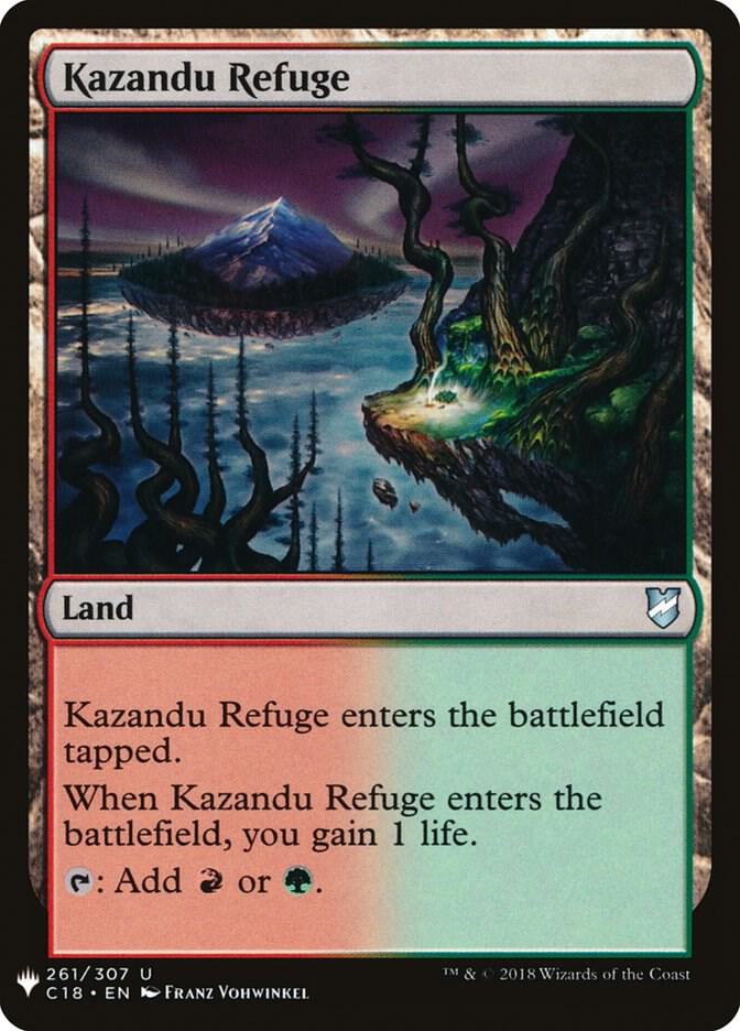 Kazandu Refuge 261 (The List Reprints)  | Good Games Adelaide SA