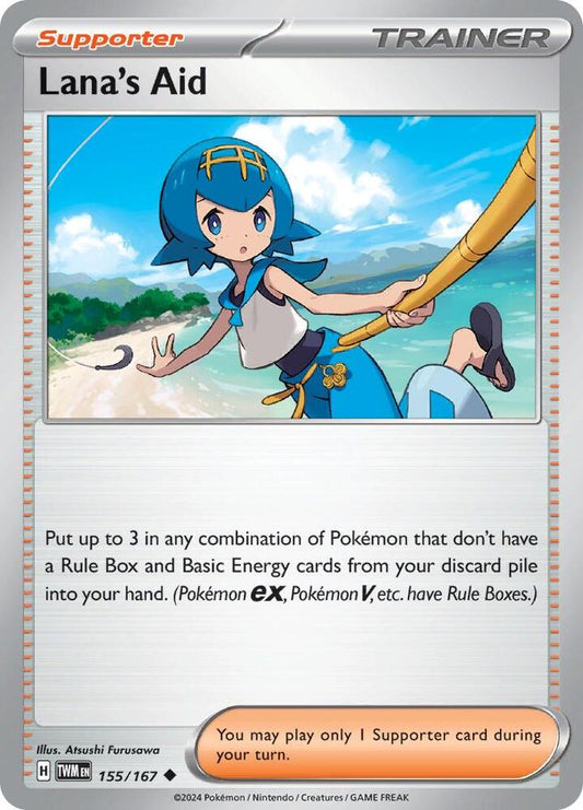 Lana's Aid 155/167 (SV06: Twilight Masquerade) 