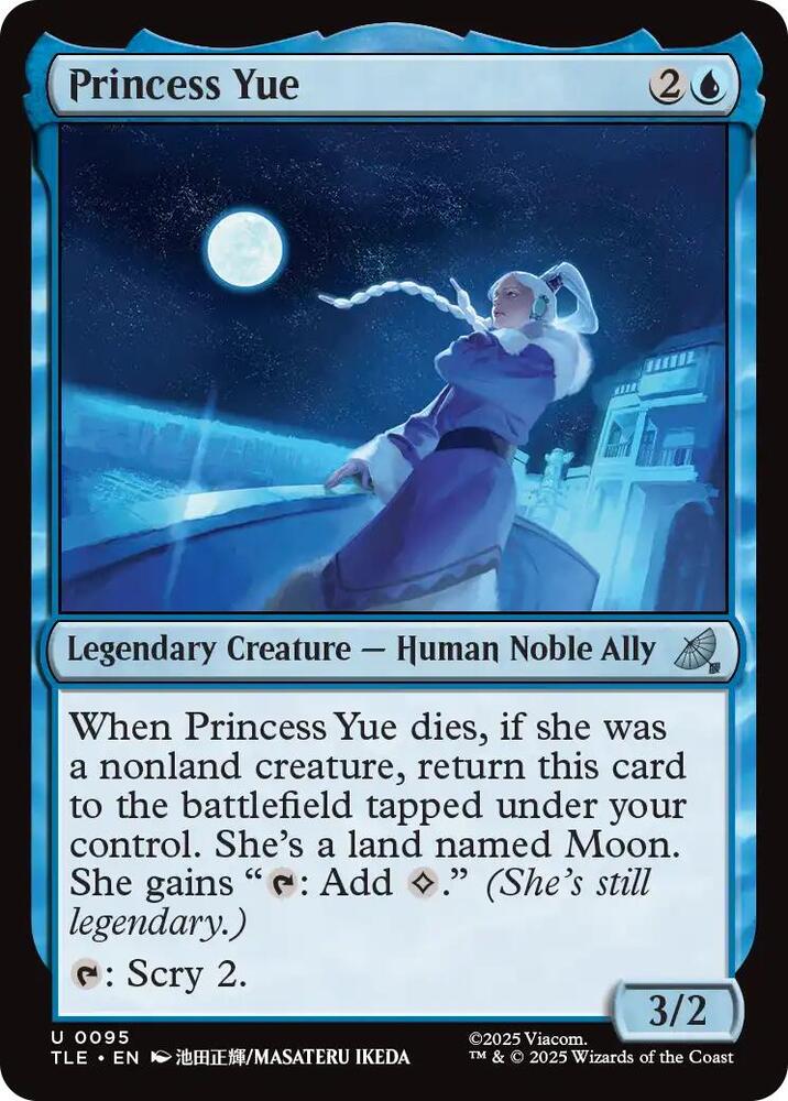 Princess Yue 95 (Avatar: The Last Airbender: Eternal-Legal)  - Foil | Good Games Adelaide SA