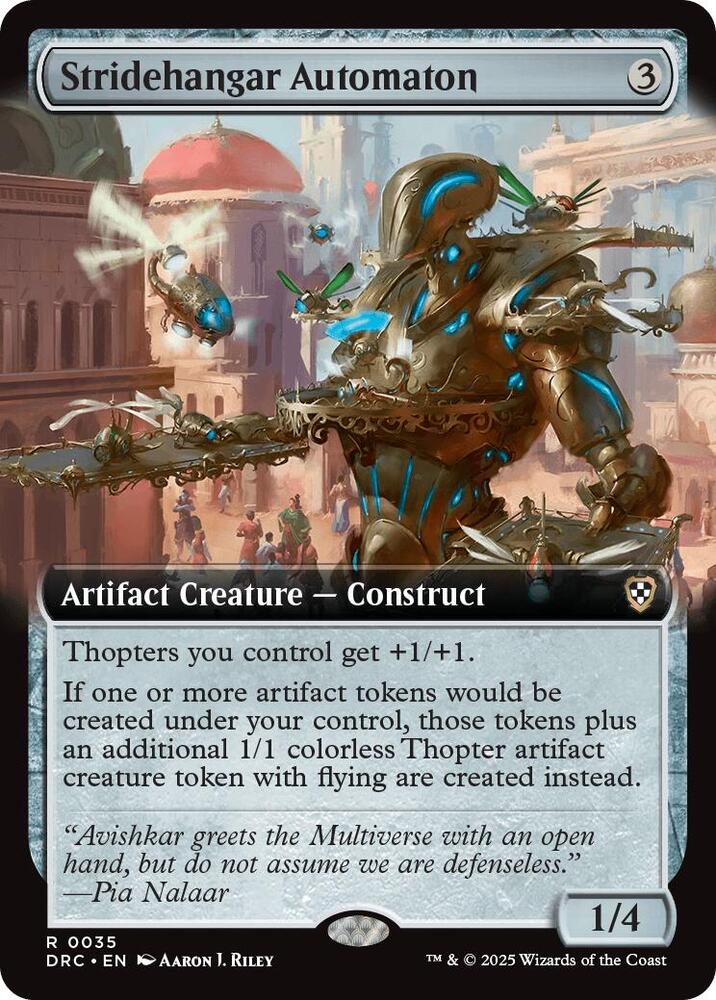 Stridehangar Automaton 35 (Commander: Aetherdrift)  | Good Games Adelaide SA
