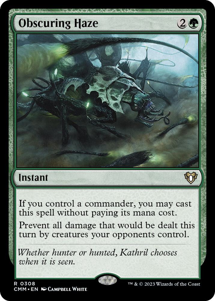 Obscuring Haze 308 (Commander Masters)  - Foil | Good Games Adelaide SA