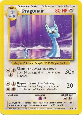 Dragonair 018/102 (Base Set)  | Good Games Adelaide SA