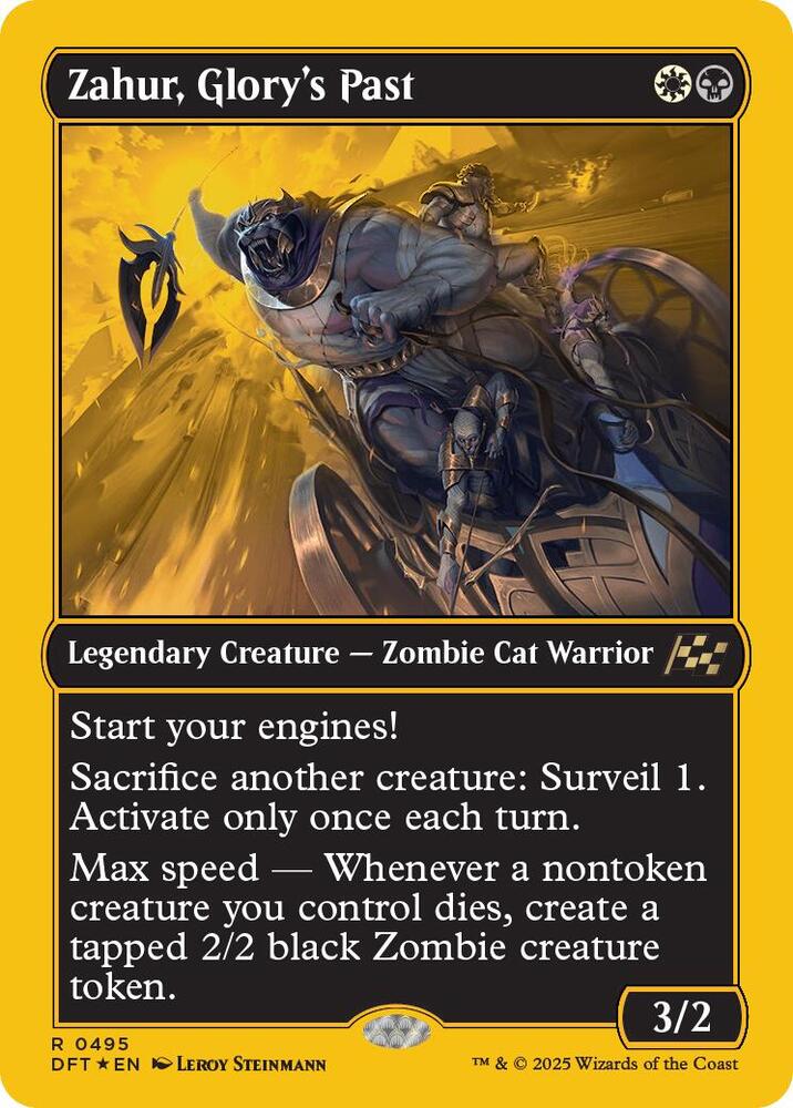 Zahur, Glory's Past 495 (Aetherdrift)  - Foil | Good Games Adelaide SA