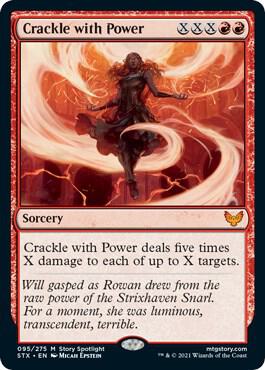 Crackle with Power 95 (Strixhaven: School of Mages)  | Good Games Adelaide SA