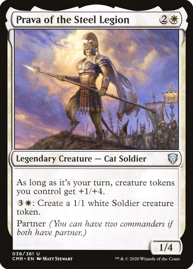 Prava of the Steel Legion 38 (Commander Legends)  - Foil | Good Games Adelaide SA