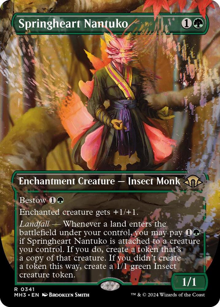 Springheart Nantuko 341/319 (Modern Horizons 3)  - Borderless | Good Games Adelaide SA