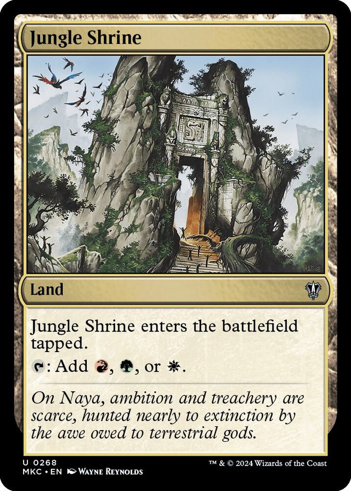 Jungle Shrine 268 (Commander: Murders at Karlov Manor)  | Good Games Adelaide SA