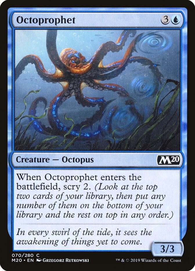 Octoprophet 70 (Core Set 2020)  - Foil | Good Games Adelaide SA