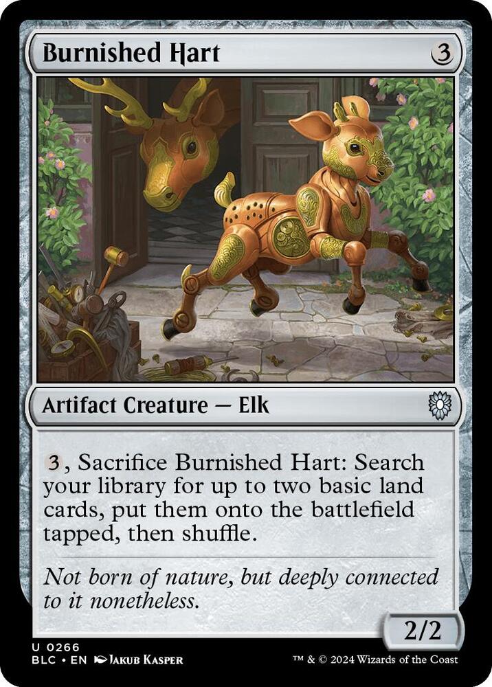 Burnished Hart 266 (Commander: Bloomburrow)  | Good Games Adelaide SA