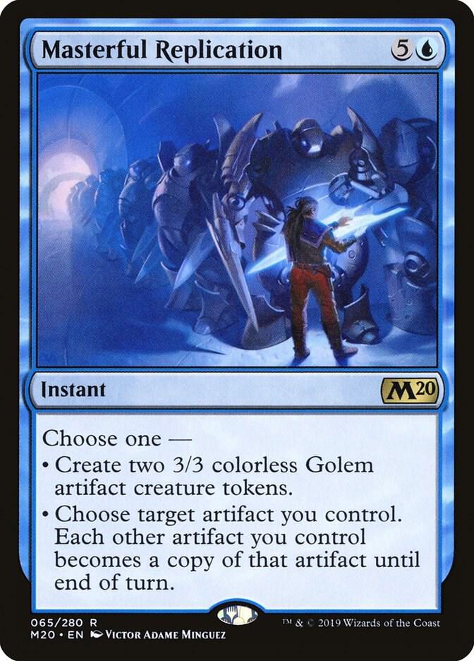 Masterful Replication 65 (Core Set 2020)  - Foil | Good Games Adelaide SA