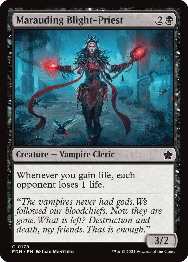 Marauding Blight-Priest 178 (Foundations)  | Good Games Adelaide SA