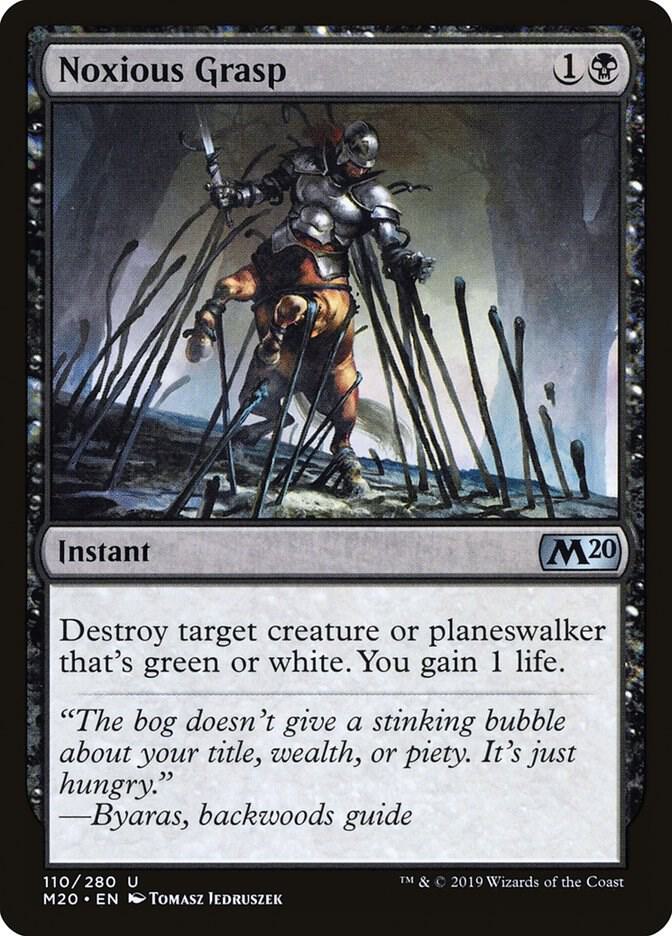 Noxious Grasp 110 (Core Set 2020)  - Foil | Good Games Adelaide SA