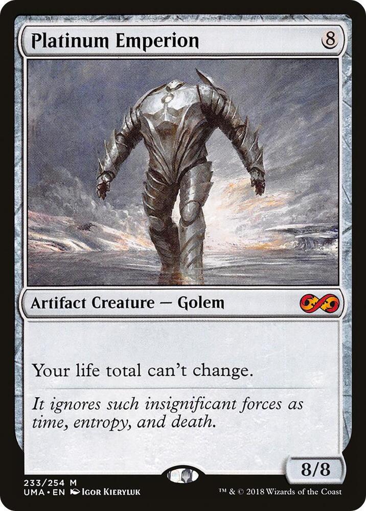 Platinum Emperion 233 (Ultimate Masters)  - Foil | Good Games Adelaide SA