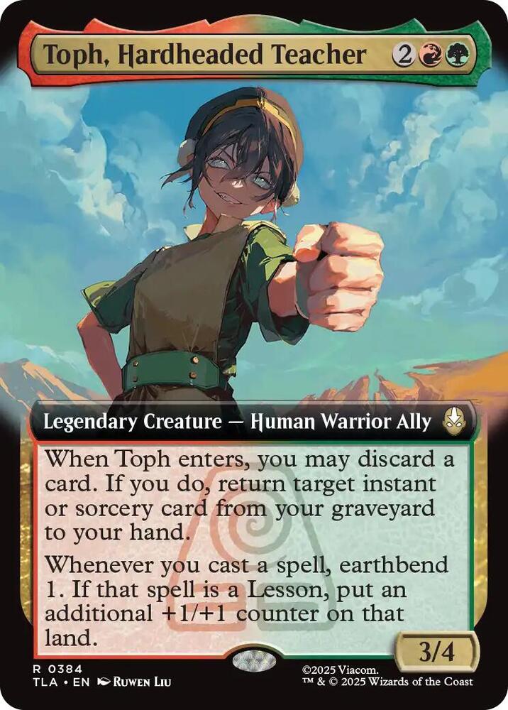 Toph, Hardheaded Teacher 384/286 (Avatar: The Last Airbender)  - Extended Art | Good Games Adelaide SA