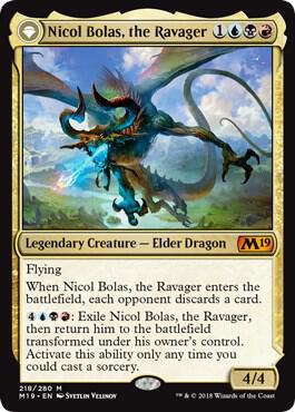 Nicol Bolas the Ravager 218 (Core Set 2019)  | Good Games Adelaide SA