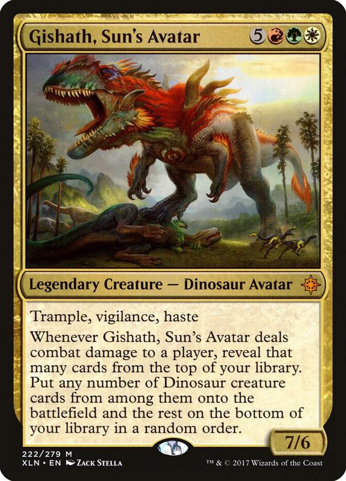 Gishath, Sun's Avatar 222 (Ixalan)  - Foil | Good Games Adelaide SA