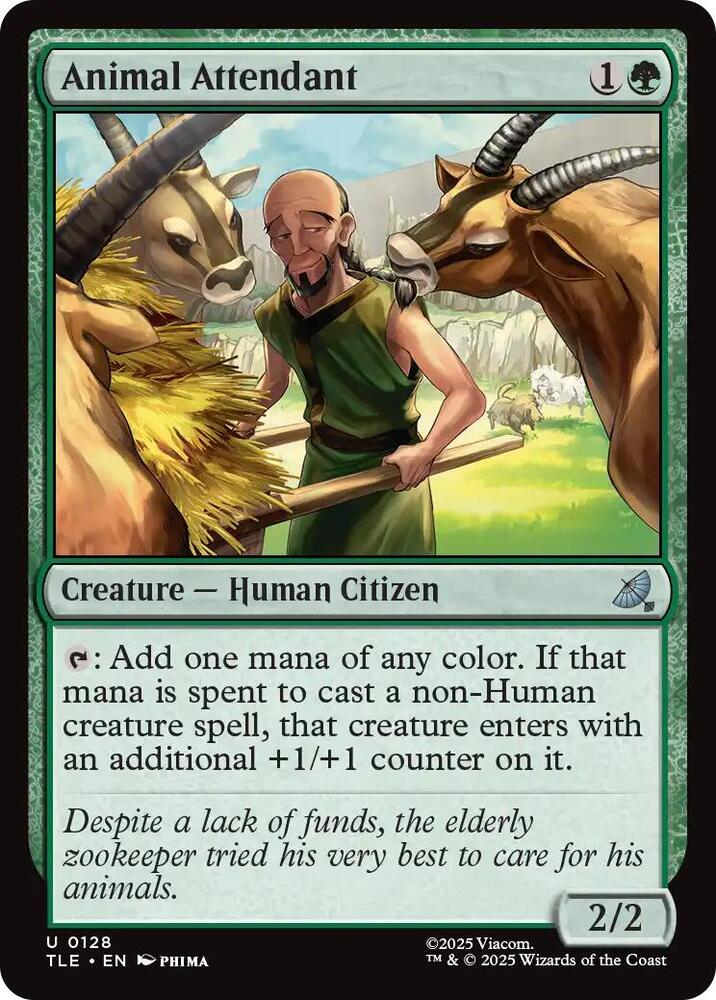 Animal Attendant 128 (Avatar: The Last Airbender: Eternal-Legal)  | Good Games Adelaide SA