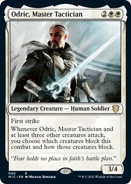 Odric Master Tactician 90 (Commander: Innistrad: Midnight Hunt)  | Good Games Adelaide SA