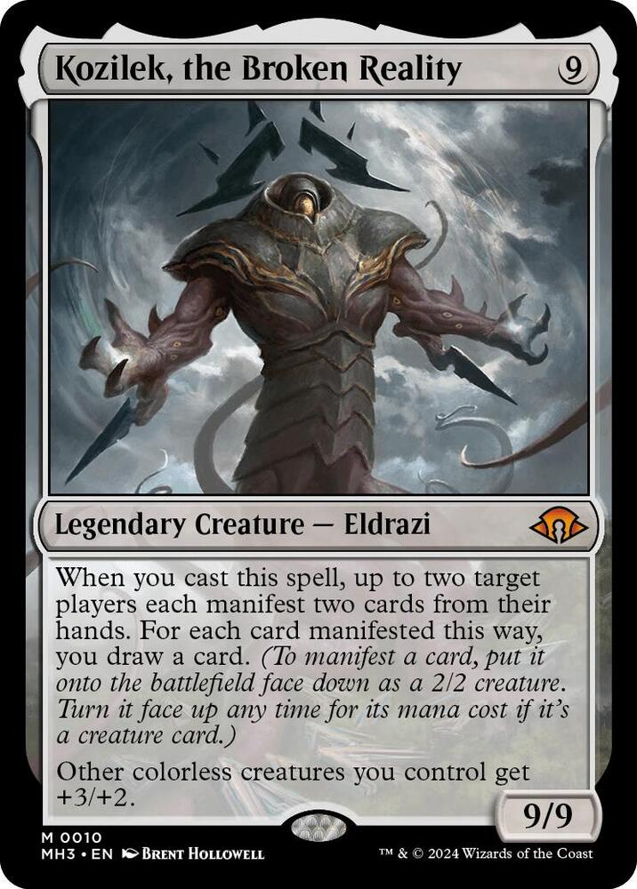 Kozilek the Broken Reality 10 (Modern Horizons 3)  - Foil | Good Games Adelaide SA