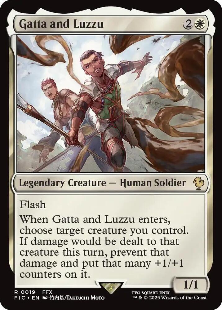 Gatta and Luzzu  19 (Commander: FINAL FANTASY)  - Foil | Good Games Adelaide SA