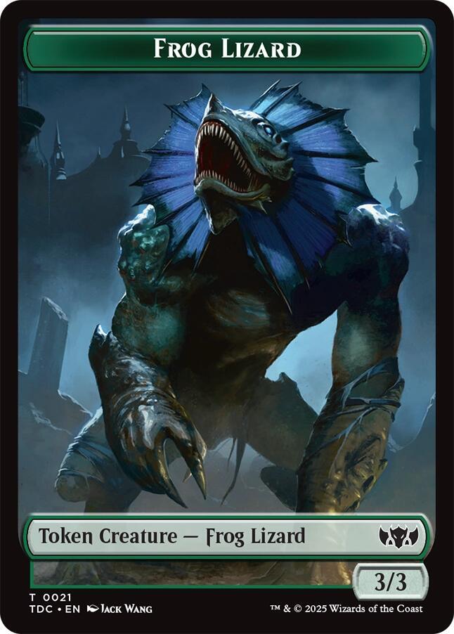 Frog Lizard // Dragon 21 // 14 (Commander: Tarkir: Dragonstorm)  | Good Games Adelaide SA