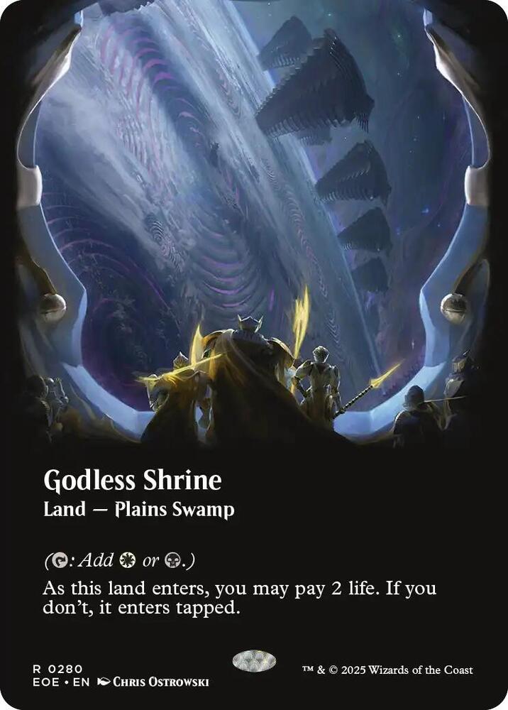 Godless Shrine  280/276 (Edge of Eternities)  - Borderless | Good Games Adelaide SA