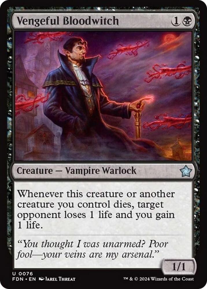 Vengeful Bloodwitch 76 (Foundations)  | Good Games Adelaide SA