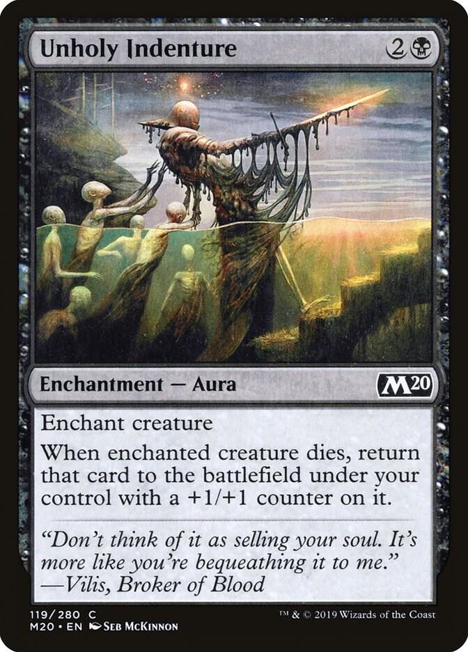 Unholy Indenture 119 (Core Set 2020)  - Foil | Good Games Adelaide SA