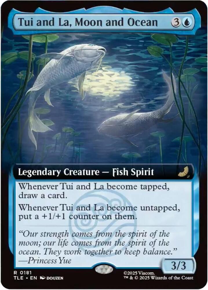 Tui and La, Moon and Ocean 181 (Avatar: The Last Airbender: Eternal-Legal)  - Foil | Good Games Adelaide SA