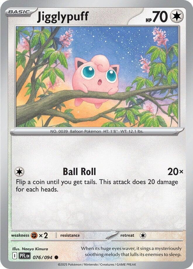 Jigglypuff 076/094 (ME02: Phantasmal Flames)  - Reverse Holofoil | Good Games Adelaide SA