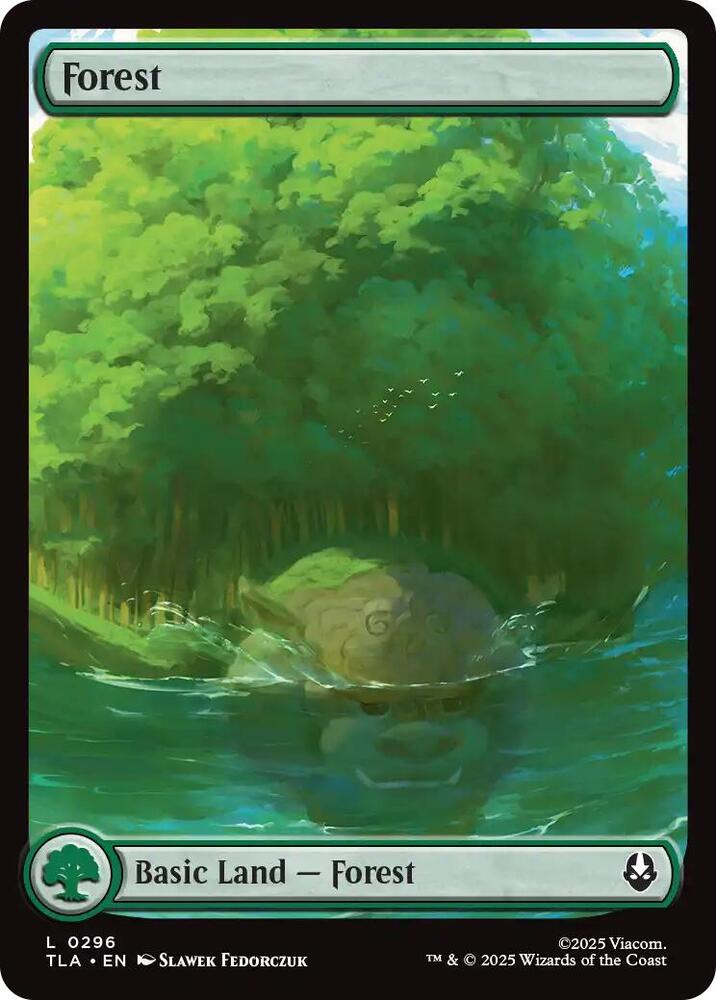 Forest 0296 296 (Avatar: The Last Airbender)  - Foil | Good Games Adelaide SA