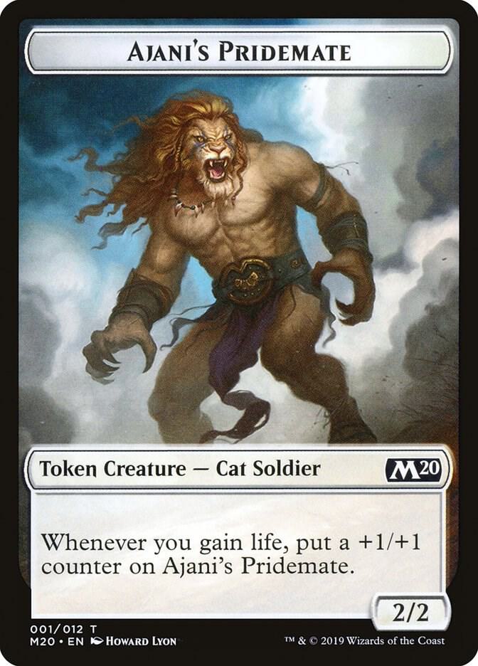 Ajani's Pridemate 1 (Core Set 2020)  | Good Games Adelaide SA