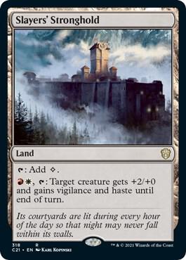 Slayers Stronghold 318 (Commander 2021)  | Good Games Adelaide SA