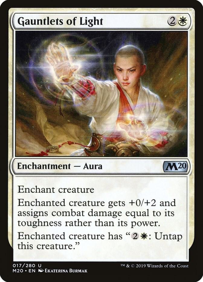 Gauntlets of Light 17 (Core Set 2020)  - Foil | Good Games Adelaide SA