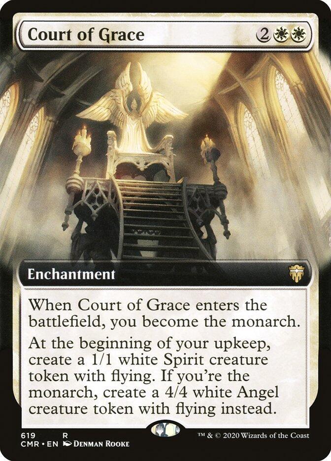 Court of Grace 619 (Commander Legends)  - Extended Art Foil | Good Games Adelaide SA