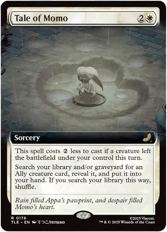 Tale of Momo  176/0 (Avatar: The Last Airbender: Eternal-Legal)  - Extended Art Foil | Good Games Adelaide SA