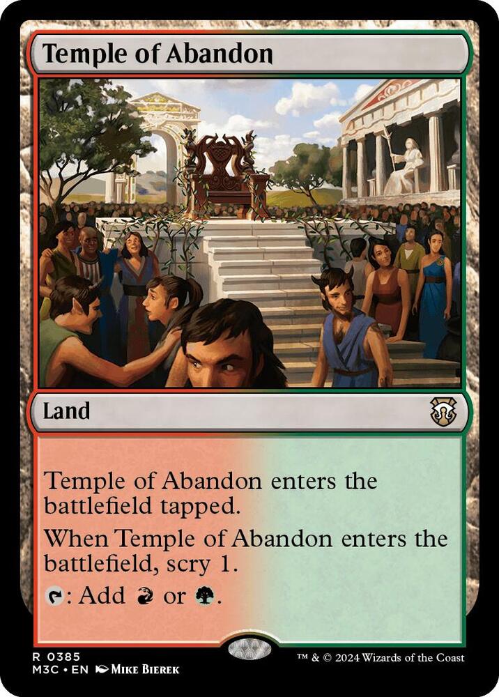 Temple of Abandon 385 (Commander: Modern Horizons 3)  | Good Games Adelaide SA