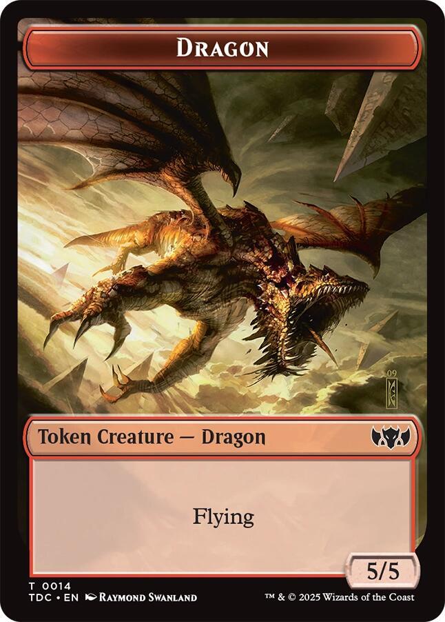 Dragon // Treasure 14 // 16 (Commander: Tarkir: Dragonstorm)  | Good Games Adelaide SA