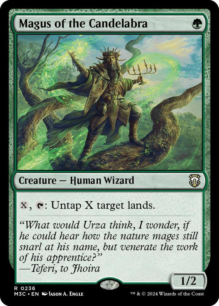 Magus of the Candelabra 236/411 (Commander: Modern Horizons 3)  - Ripple Foil | Good Games Adelaide SA
