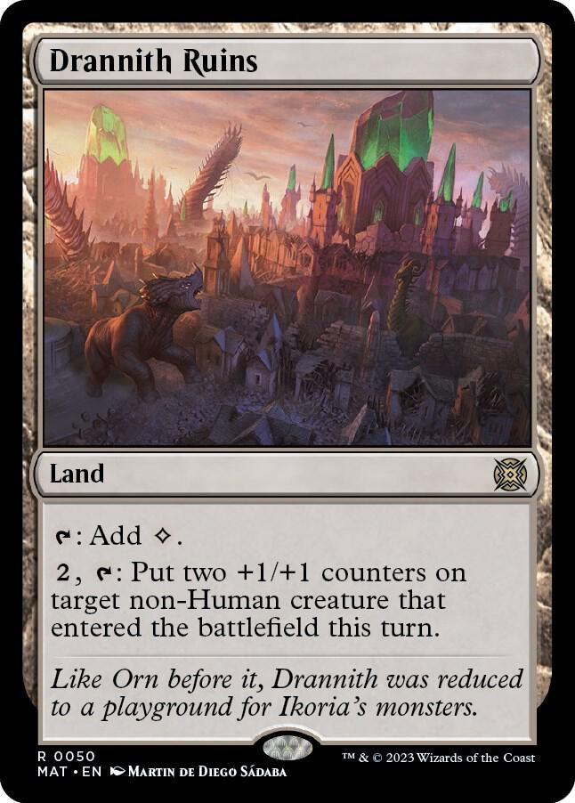 Drannith Ruins 50/50 (March of the Machine: The Aftermath)  - Foil | Good Games Adelaide SA