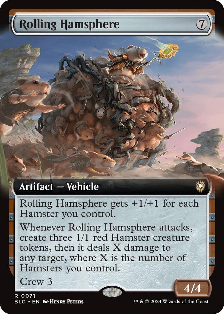 Rolling Hamsphere 71 (Commander: Bloomburrow)  | Good Games Adelaide SA